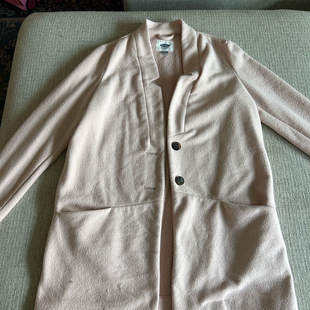Old Navy Women's Pink Lightweight Coar